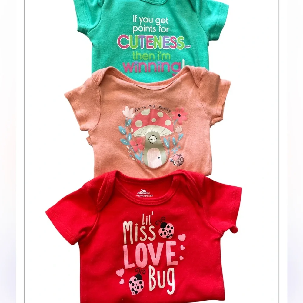 Baby girl infant clothing lot 3-6 months warm weather bundle